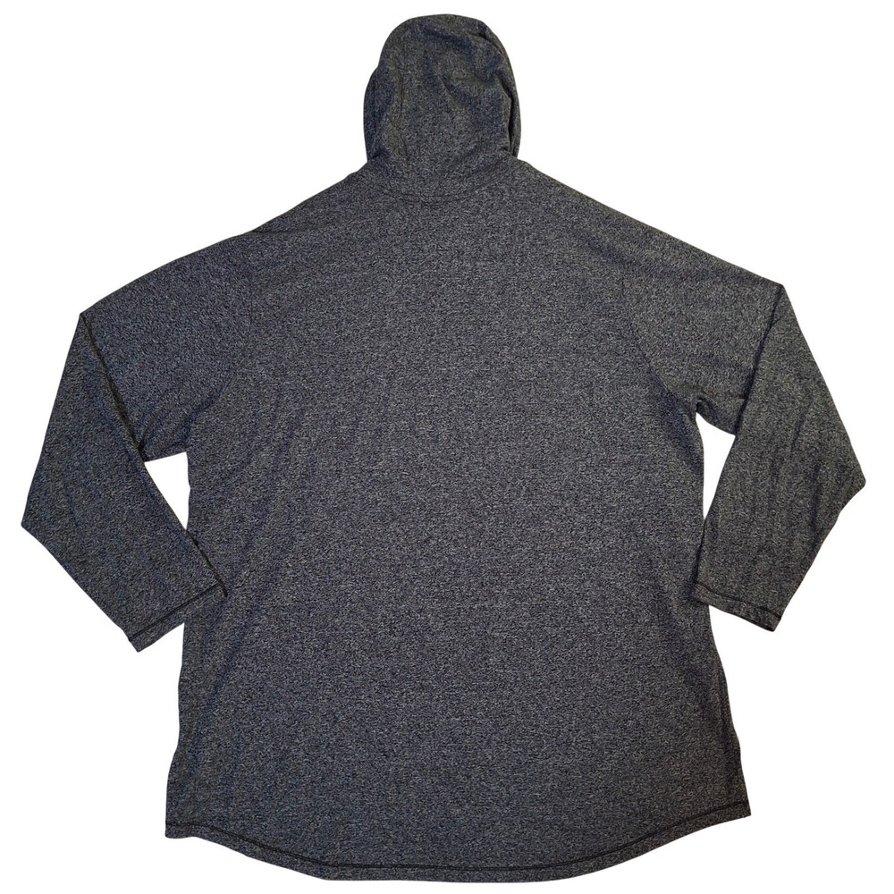 Nike Miami Heat Vice City Hoodie Long Sleeve Shirt Mens XXL Charcoal Grey Pink - Picture 5 of 8